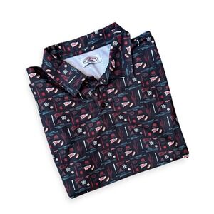 Sanderson Ford Arizona Dbacks Polo Shirt Mens XL Short Sleeve